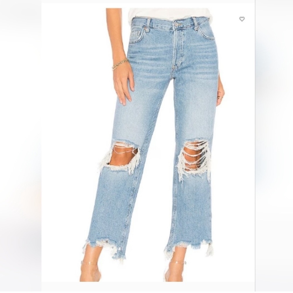 Free People Maggie Straight Leg Jeans NWT